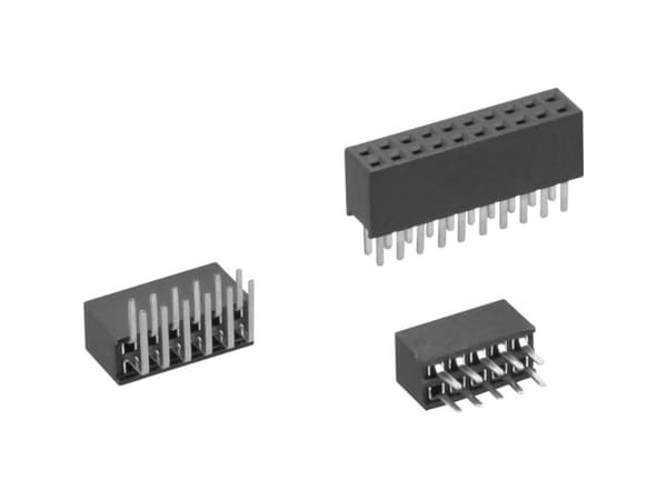 TRU KOMPONENTER Bussningslista (standard) Antal rader: 2 Antal poler per rad: 10 TC-1210-020-1-2-00 1 st