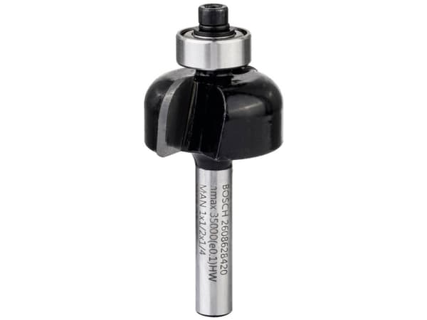 Bosch Accessories 2608628420 Hulkilefræser Arbejdslængde 12.70 mm Skaftdiameter 6.35 mm 1 stk.