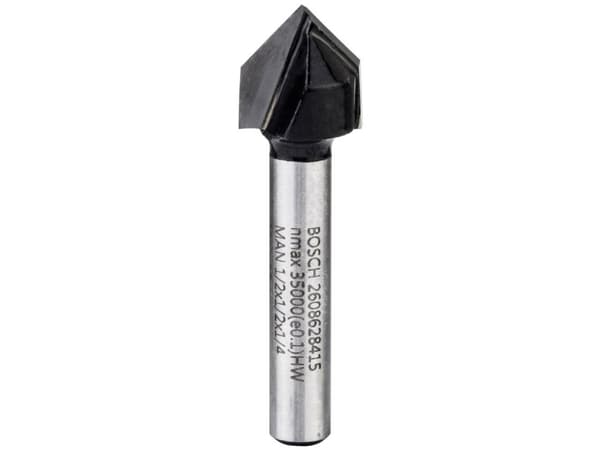 Bosch tarvikkeet 2608628415 Ei jyrsin Työpituus 12,40 mm Akselin halkaisija 6,35 mm 1 kpl.