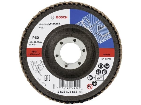 Bosch Accessories 2608603653 Lamelskiver Diameter 115 mm N/A 1 stk