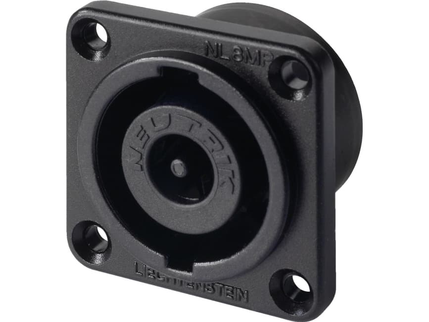 NL8MPRXX-BAG Speakon-bøsning han