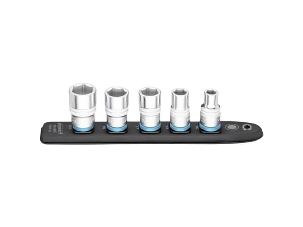 Hazet 900-SR/5 Stikliste 5 dele Firkant, 1/2 (12,5 mm)