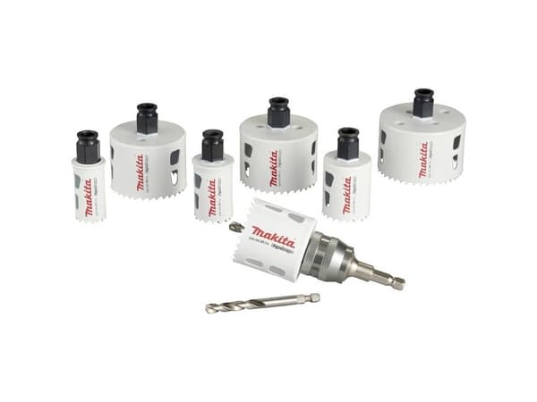Makita EZYCHANGE - Hullsagsett - for tre, plast, aluminium, rustfritt stål, stål - 9 deler