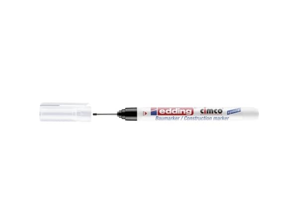 Cimco 212188 Borhul-merkki Sort 1 mm 1 stk 1 kpl
