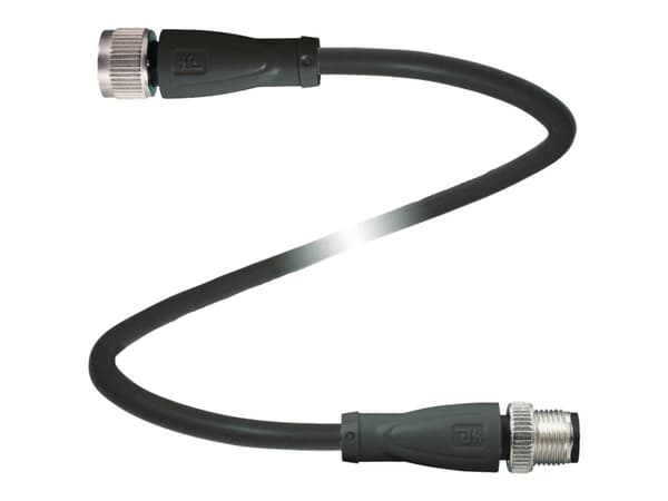 Pepperl+Fuchs 306199 Sensor-, ställdon-stik, 1 m Pol-tal (RJ): 3, 3 1 st