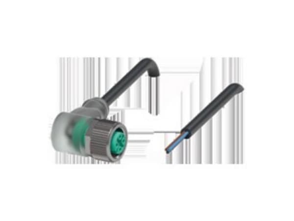Pepperl+Fuchs 240203 Sensor-, ställdon-stik, 2 m Pol-tal (RJ): 3 1 st