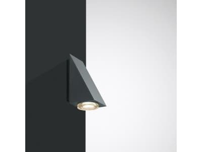 Trilux 5578540, Udendørs vægbelysning, Anthracit, Aluminium, Glas, IP54, Indgang, Facade, Have, Gangsti, Vægmontering