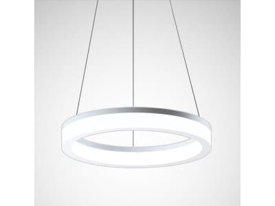 Trilux 6334851, LED, 3000 K, 1900 lm, IP40, Hvid