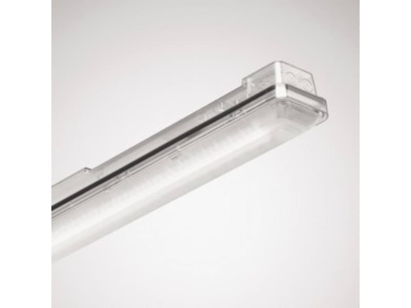 Trilux AragF12PVW23-840ETCR LED-Fugtrumslys LED (RGB) 15 W hvid Grå