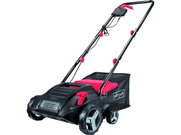 Scheppach SC32, 1500 W, 32 cm, 30 L, Musta, Punainen, 440 mm, 530 mm