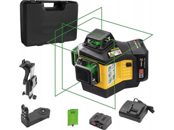 Stabila LAX 600 G, 12-V-system, 7 st (EU) Flerlinjig laser Självnivellerande Räckvidd (max.): 40 m