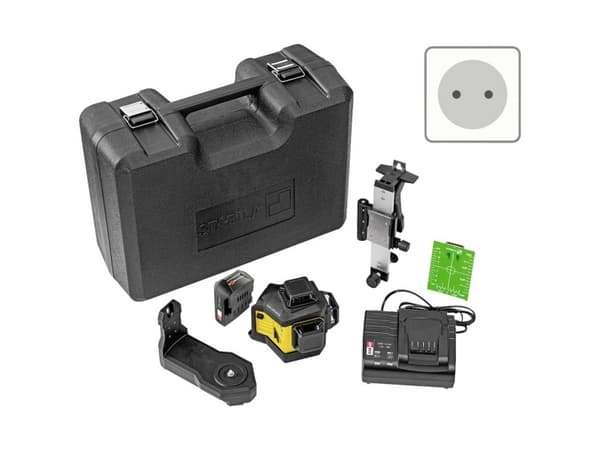 Stabila LAX 600 G, 12-V-system, 7 st (EU) Flerlinjig laser Självnivellerande Räckvidd (max.): 40 m