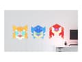 Miniatyrbild 4 av 5: Nanoleaf Shapes Starter Kit (Sonic Limited Edition) - Trådlös belysningsuppsättning - LED x 32 - klass G - RGBW-lampa - 1200-6500 K - triangel