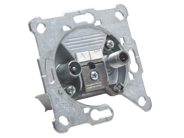 Triax 306231, 2 x SAT, Metallisk, EN 50 083-1, EN 50 083-2, EN 50 083-4, -25 - 55 ° C, 21,9 mm, 70,6 mm