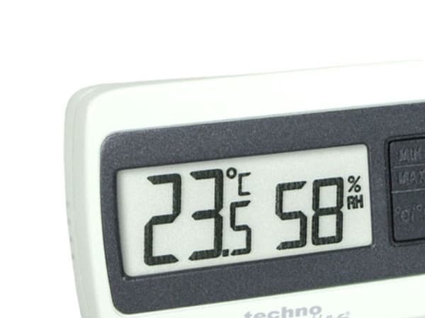 Technoline WS 7005, Harmaa, Valkoinen, Muovi, F,°C, Digitaalinen, LR 44, 1,5 V