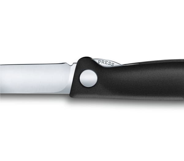 Victorinox SwissClassic 6.7803.FB, Fällkniv med låsblad, Rostfritt stål, Polypropylen (PP), Svart, 11 cm, 130 mm