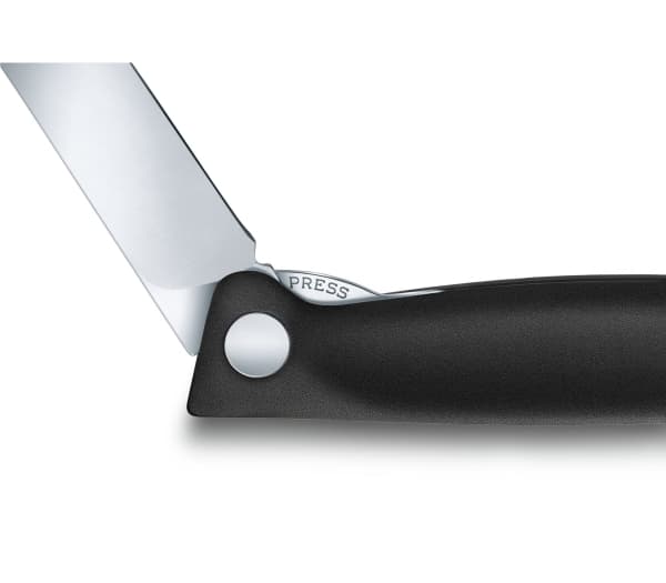 Victorinox SwissClassic 6.7803.FB, Fällkniv med låsblad, Rostfritt stål, Polypropylen (PP), Svart, 11 cm, 130 mm