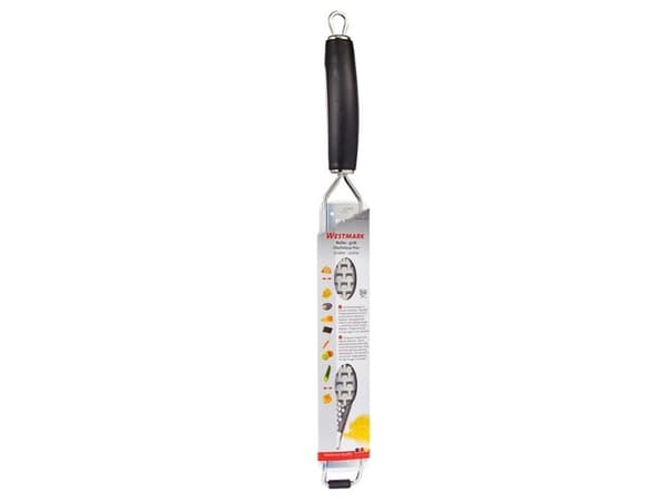 Westmark Technicus-Pro, Flatt rivjern, Sort, Rustfritt stål, Plast, Rustfritt stål, 36 mm, 399 mm, 28 mm