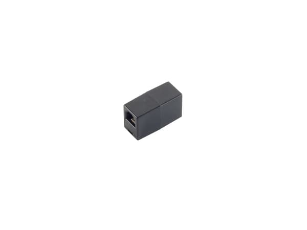 shiverpeaks BS71220-6, RJ-12, svart, kvinna/kvinnlig, rak, ABS, guld