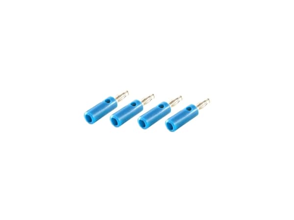 shiverpeaks BS56200-4B, Banana, Blå, Hankoppling, Rak, 4 styck