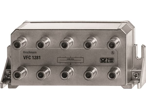 Triax VFC 1281, Kabelkniv, 75 O, 5 - 1218 MHz, Silver, 13,8 dB, 1 styck