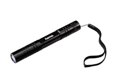Hama Regular R-147, Käsikokoinen taskulamppu, Musta, LED, 1 lamppua, 1 W, 30000 h musta