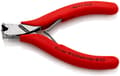 Miniatyrbild 3 av 5: Knipex 64 11 115, Ändavbitartång, Stål, Röd, 115 mm, 74 g
