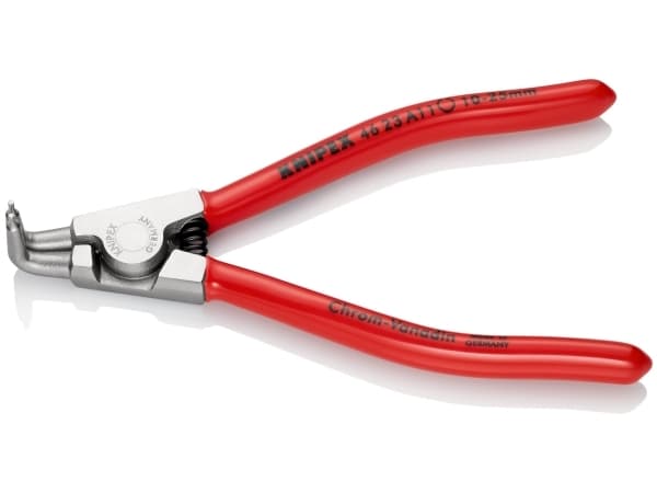 Knipex 46 23 A11, Låseringtang, Kromvanadiumstål, Plast, Rød, 125 mm, 84 g