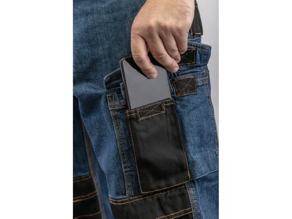 Högert Technik EMS suojahousut farkut sininen 2XL (56)