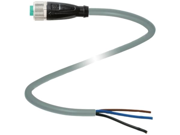 Pepperl+Fuchs 239998-100036 Sensor-, actuator-stik, 0,8 m Pol-tal (RJ): 3 1 kpl