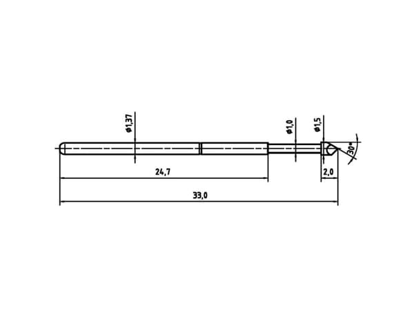 Rørbukker 7/8'' 180gr
