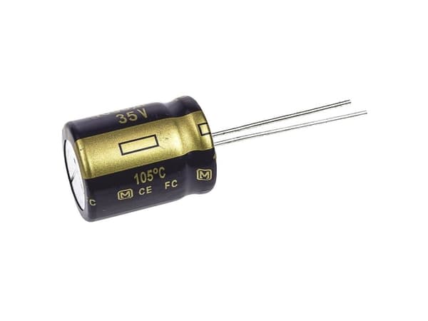 Panasonic EEUFC1V102S Elektrolytkondensator med radiell tråd 7,5 mm 1000 µF 35 V 20 % (Ø x L) 16 mm x 20 mm 1 st