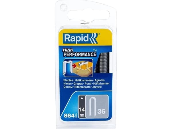 Rapid Kabelstifter 36/14mm 864 stk. RAPID-40109627 blisterpakning