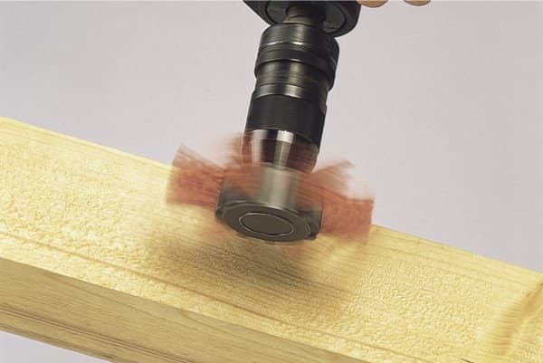 wolfcraft GmbH 4006885151208, Klaffhjul, Tre, 4500 RPM, 10 cm, 1 stykker