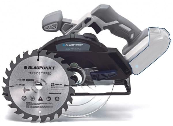 Blaupunkt BP5385 BTO 18V 165mm cirkelsåg