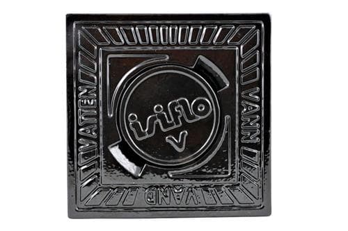 Stophan kansi neliö 185x185mm - Isiflo 350 nestekansi. duktiivinen stbj. musta