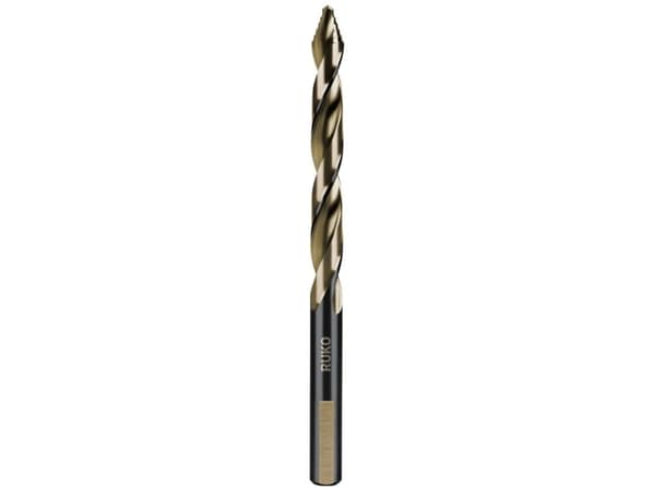 RUKO 259125E HSSE-Co 5 Metal-spiralbor 12.50 mm Samlet længde 151 mm DIN 338 3-fladeskaft 1 stk