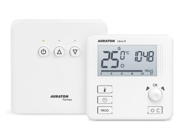 Auraton AURATON Libra SET - Veckovis trådlös temperaturregulator med värmeapparatsregulator (), (efterföljare till modell 3021RT)