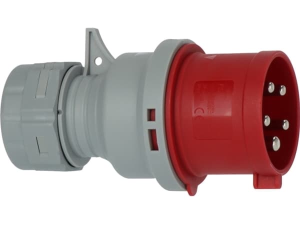 Brennenstuhl 1081050020, Harmaa, Punainen, 5P, Muovi, IP44, 400 V, 32 A