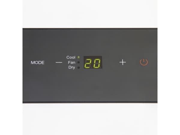 Trotec PAC 2100 X, A, 1,1 kWh, 220-240 V, 50 Hz, Sort, Hvid, LED