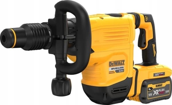 54v xr flexvolt sds-max rivningshammare 6kg 2 x 9ah