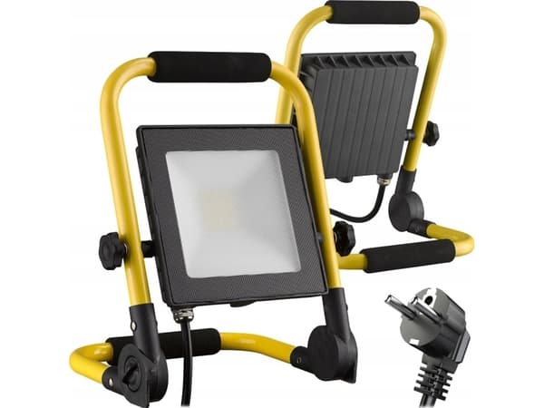 Loyal Lighting kannettava LED-valaisin 1400lm LUMILEDS IP65 4K jalusta/johtoVDE/pistoke