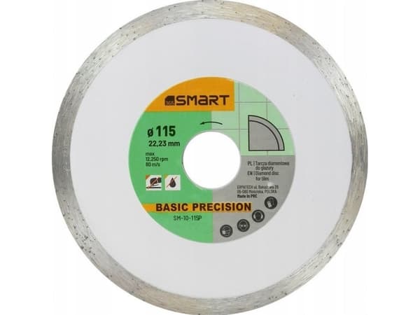 grundläggande precisionsdiamantskiva 115mm