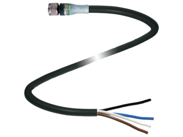 Pepperl+Fuchs 240801-0004 Sensor-, ställdonssticka, 5 m Pol-tal (RJ): 4 1 st