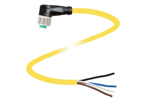 Pepperl+Fuchs 456410 Sensor-, ställdon-stik, 10 m Pol-tal (RJ): 4 1 st