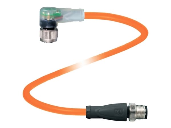 Pepperl+Fuchs 70137220-100001 Sensor-, ställdonssticka, 0,6 m Pol-tal (RJ): 4, 4 1 st