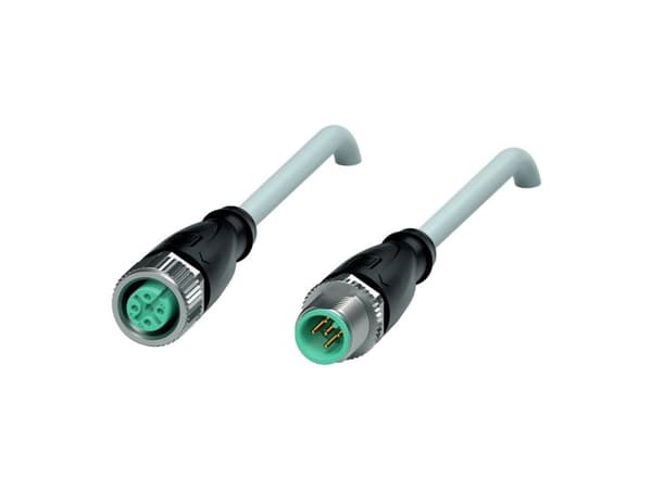 Pepperl+Fuchs 240775-0004 Sensor-, ställdonssticka, 5 m Pol-tal (RJ): 5, 5 1 st