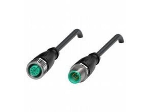 Pepperl+Fuchs 240775-0015 Sensor-, ställdon-stik, 1 m Pol-tal (RJ): 4, 4 1 st