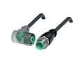 Miniatyrbild 1 av 2: Pepperl+Fuchs 240780-100009 Sensor-, ställdon-stik, 1 m Pol-tal (RJ): 3, 3 1 st
