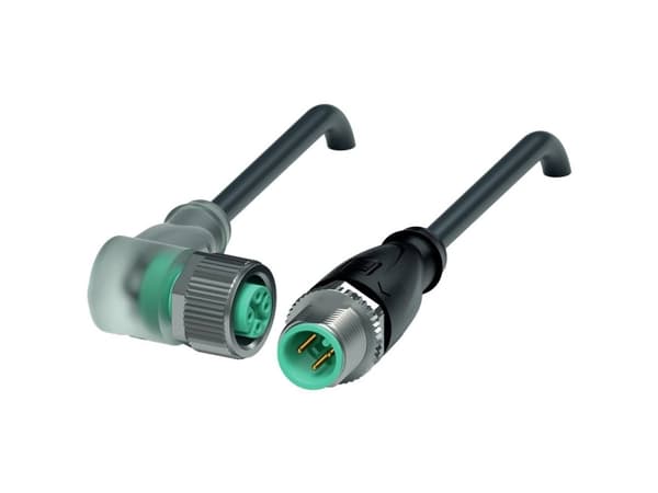 Pepperl+Fuchs 240780-100009 Sensor-, ställdon-stik, 1 m Pol-tal (RJ): 3, 3 1 st